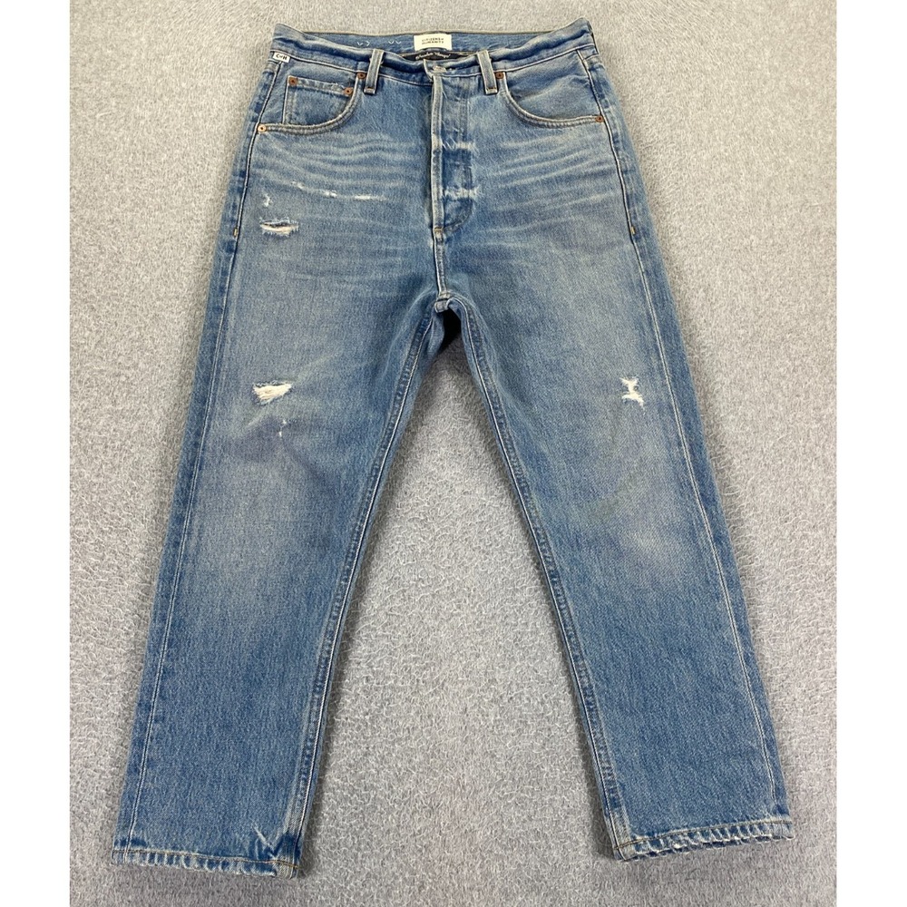 Citizens of Humanity Premium Vintage Womens 24 Blaine High Ankle Straight Jeans